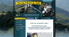 Desktop Screenshot of mountainmanart.com